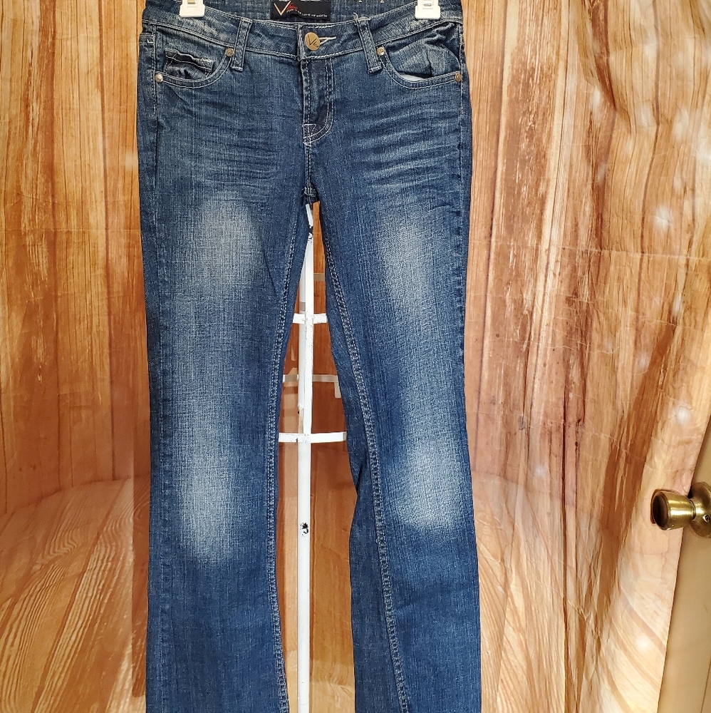 V Blue Jeans For the Love of Denim Sz 26" Waist